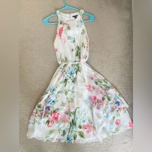 White halter neck dress - Ann Taylor. Cocktail dress, special occasion dress